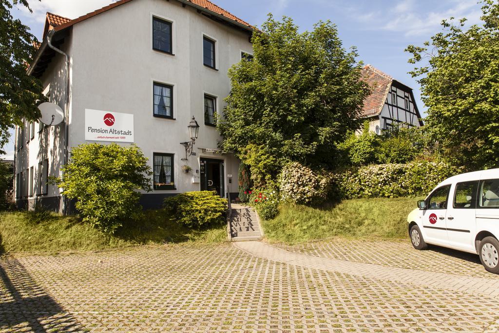 Pension Altstadt Borna Buitenkant foto