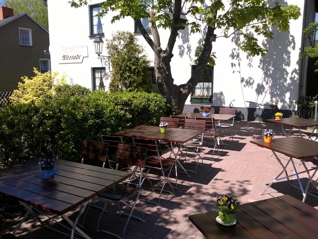 Pension Altstadt Borna Buitenkant foto