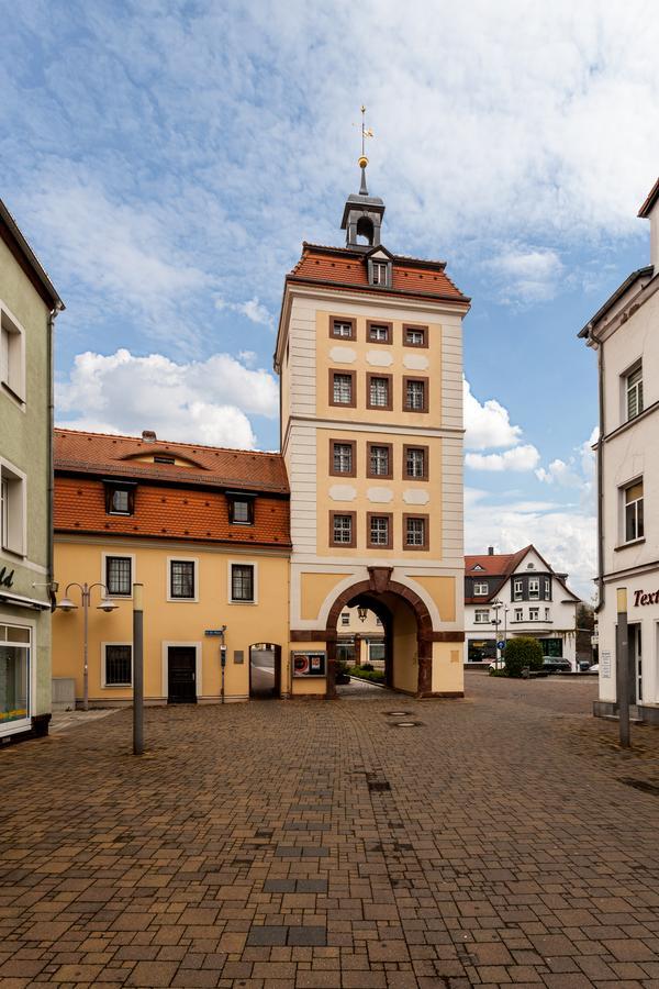 Pension Altstadt Borna Buitenkant foto