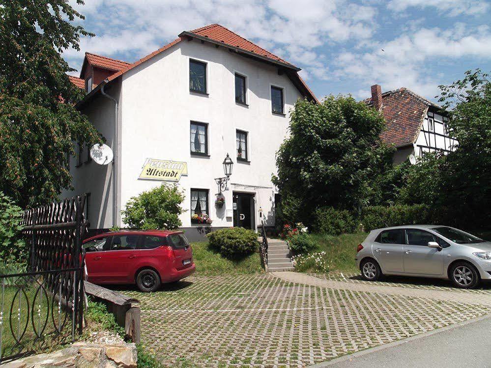 Pension Altstadt Borna Buitenkant foto